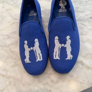 Blue Women Loafers
